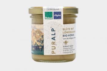 Blüte mit Löwenzahn Bio-Honig
